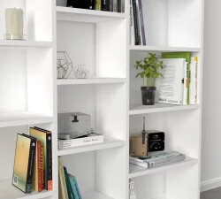 Ample Kitab Rəfi - Ağ - 3