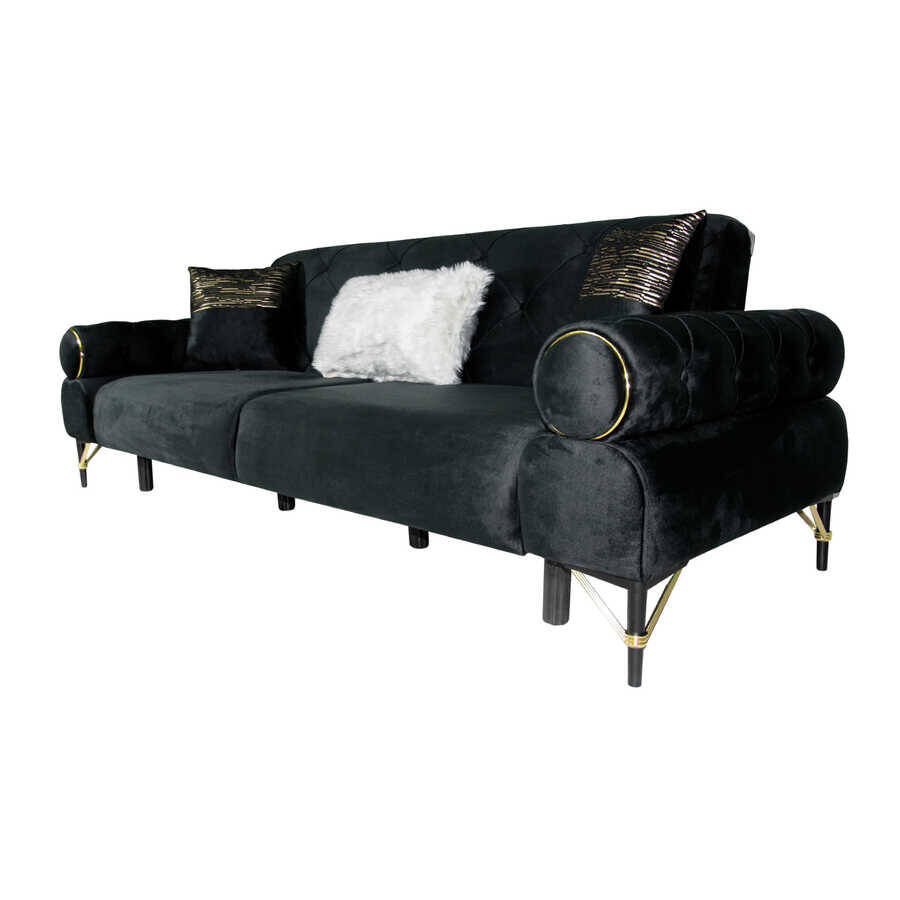 Chester Siyah BF100 Divan - 4