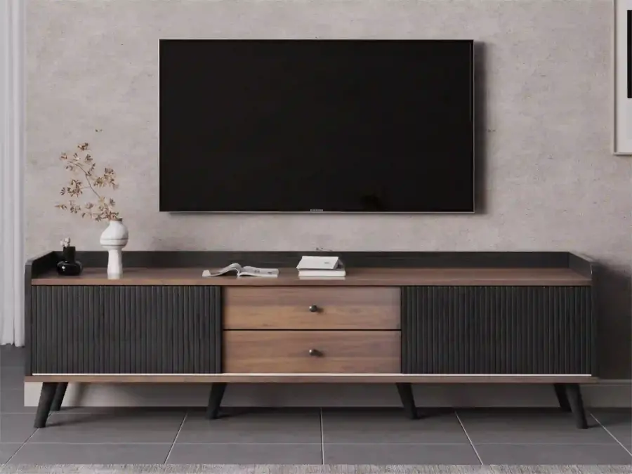 Kleuren Tv Stend - Qara/Cəviz - 1