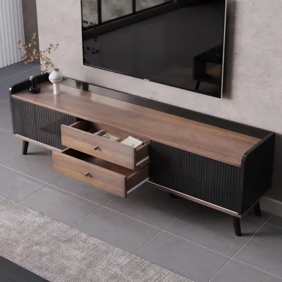 Kleuren Tv Stend - Qara/Cəviz - 2