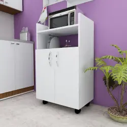 Ladin Çox Məqsədli Dolab - Ağ - 1