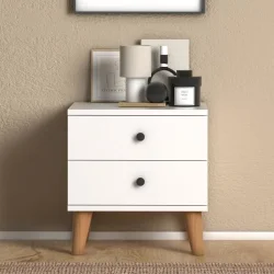 Luce Siyirtməli Tumba - Ağ 