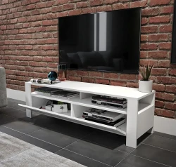 Mocca Tv Stend - Ağ - 3