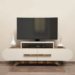 Rose Tv Stend - Cəviz/Krem - 1