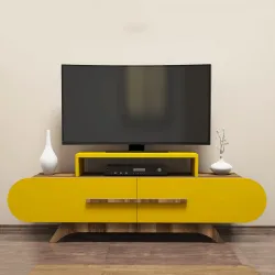 Rose Tv Stend - Cəviz/Sarı 